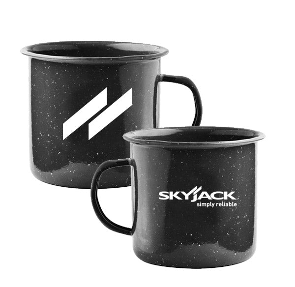 Enamel Camping Mug Skyjack Shop