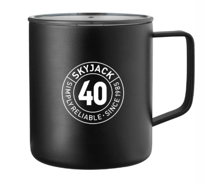 40th campfire mug