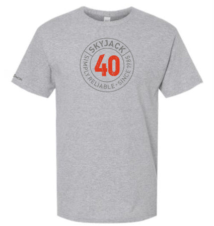 Skyjack 40th Patch T-shirt